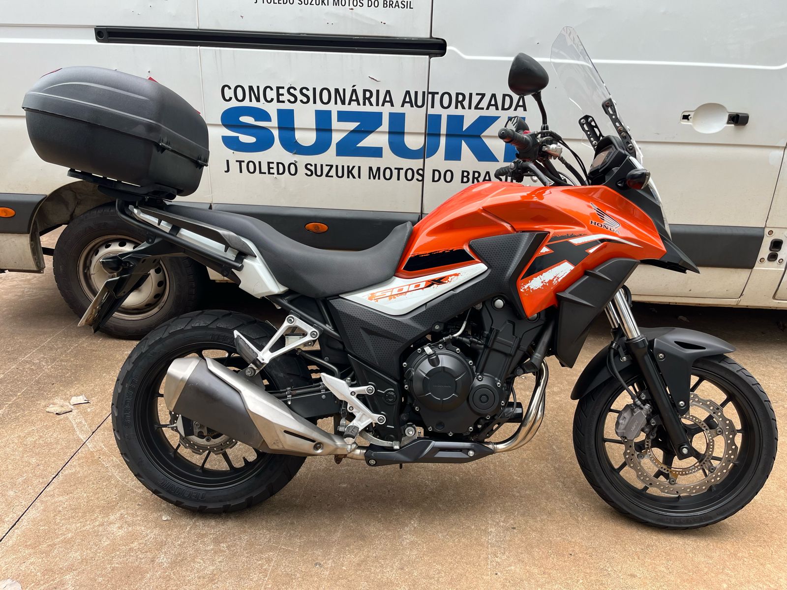 HONDA CB500 X 2019 COM 46000 KM