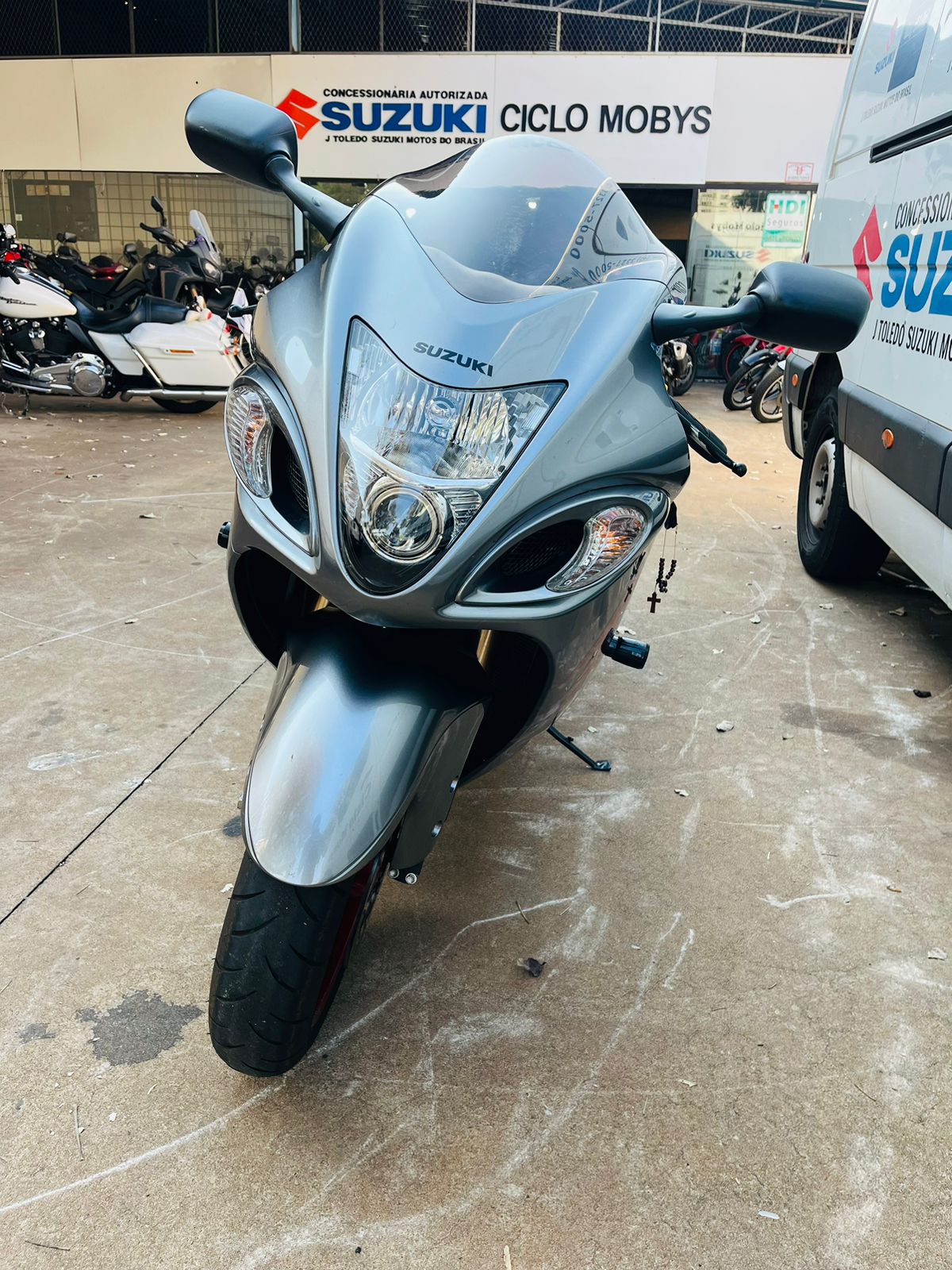 SUZUKI  GSX1300RA HAYABUSA 2020 CINZA COM APENAS 8600 KM, UNICO DONO.