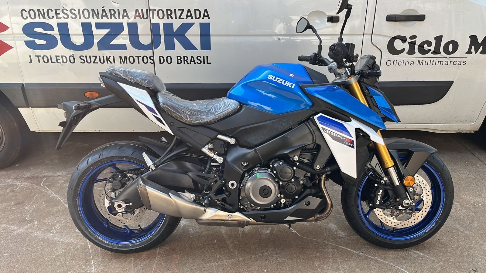 SUZUKI GSX-S1000 2024/25 ZERO 152 CV QUICK UP, DOWN E CONTROLE DE TRAÇÃO