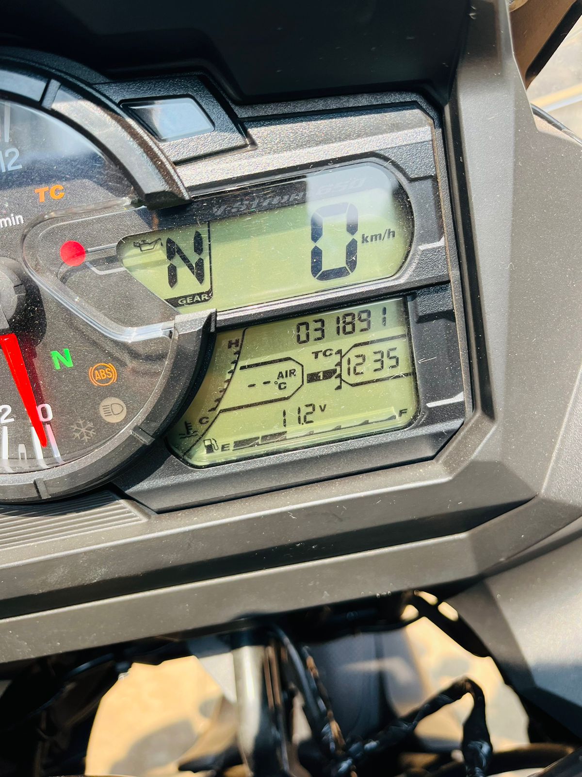 SUZUKI V-STROM 650 XT 2020 AMARELA COM 31900 KM