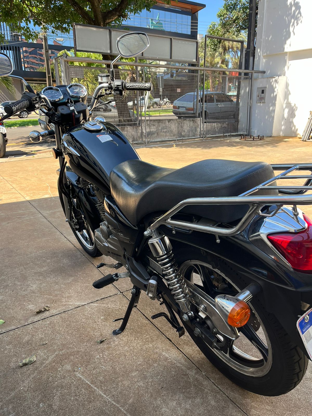 HAOJUE CHOPPER ROAD 150 PRETA 2019